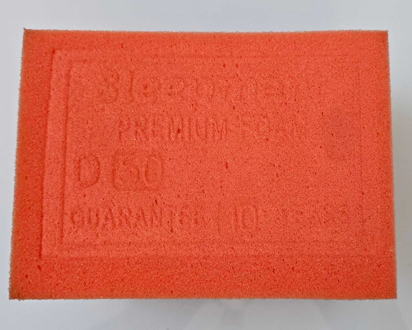PU FOAM 50 DENSITY PREMIUM QUALITY ORANGE COLOUR