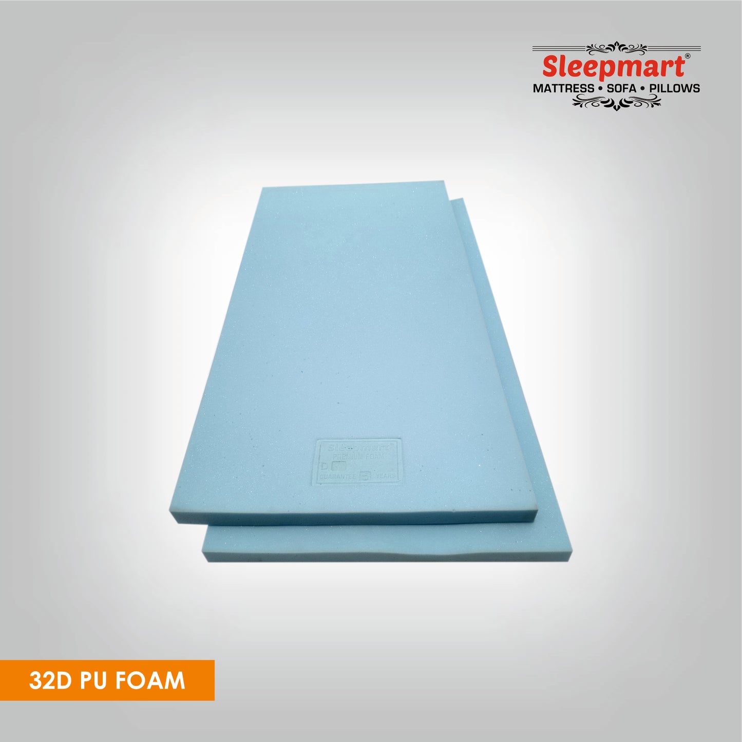 PU FOAM 32 DENSITY PREMIUM QUALITY LIGHT BLUE COLOUR