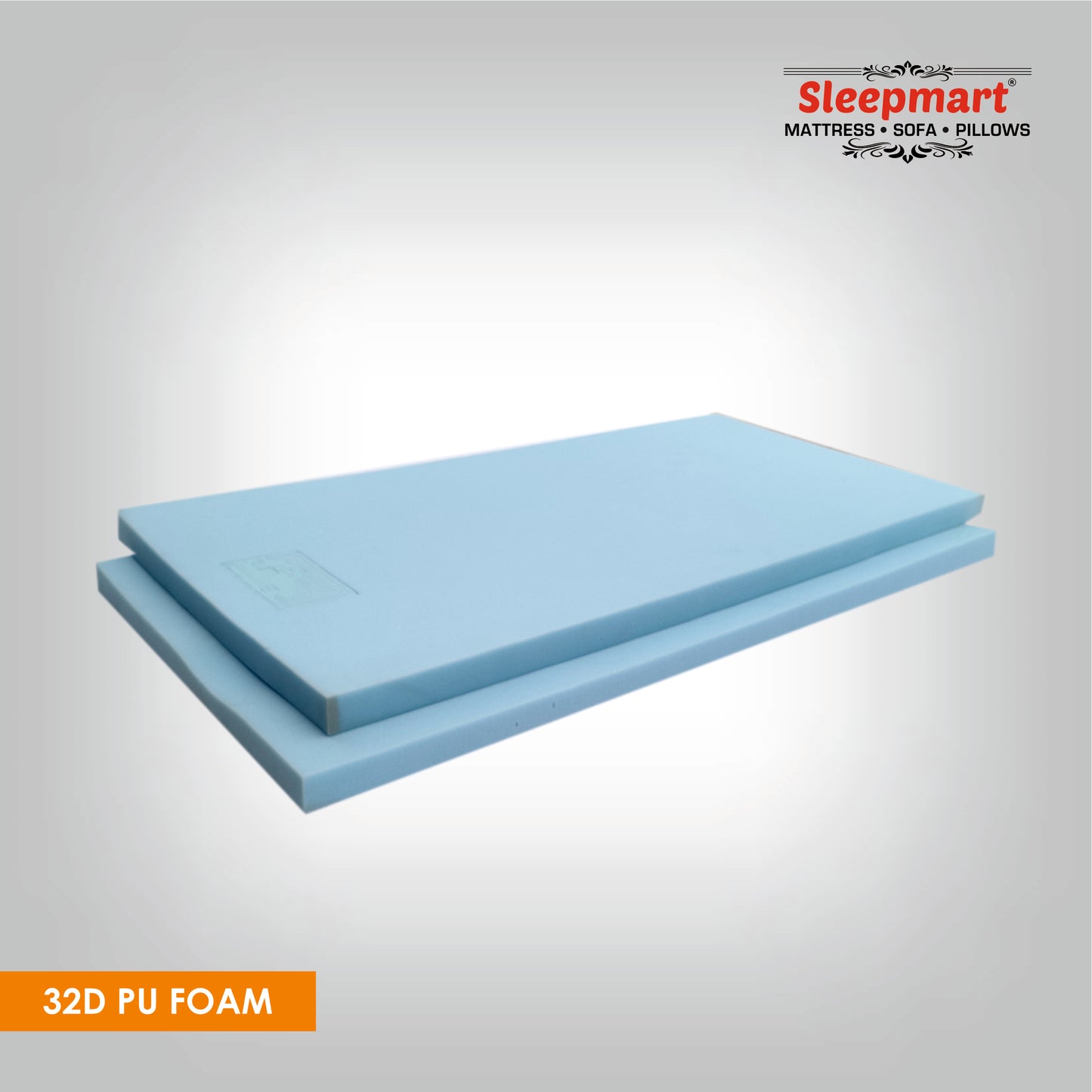 PU FOAM 32 DENSITY PREMIUM QUALITY LIGHT BLUE COLOUR