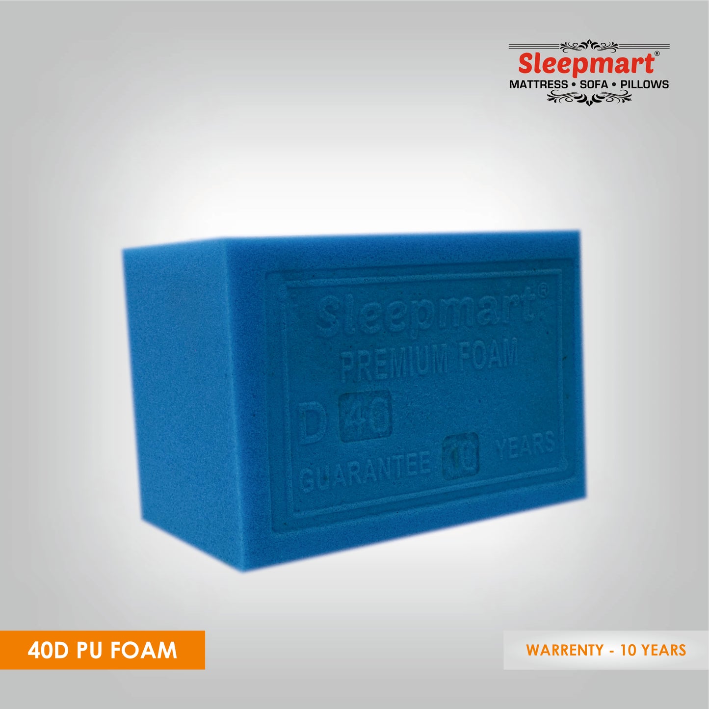 PU FOAM 40 DENSITY PREMIUM QUALITY DARK BLUE COLOUR