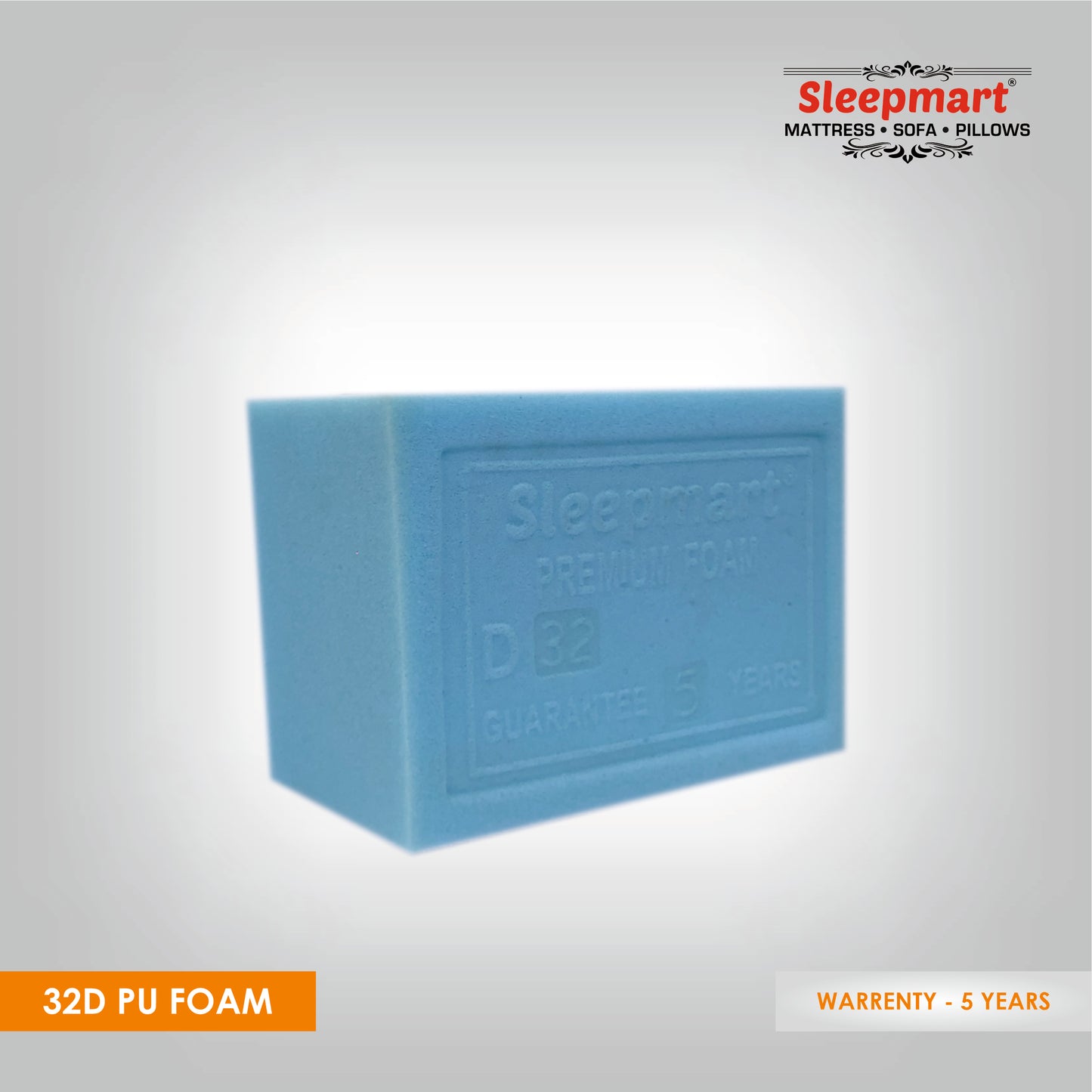 PU FOAM 32 DENSITY PREMIUM QUALITY LIGHT BLUE COLOUR