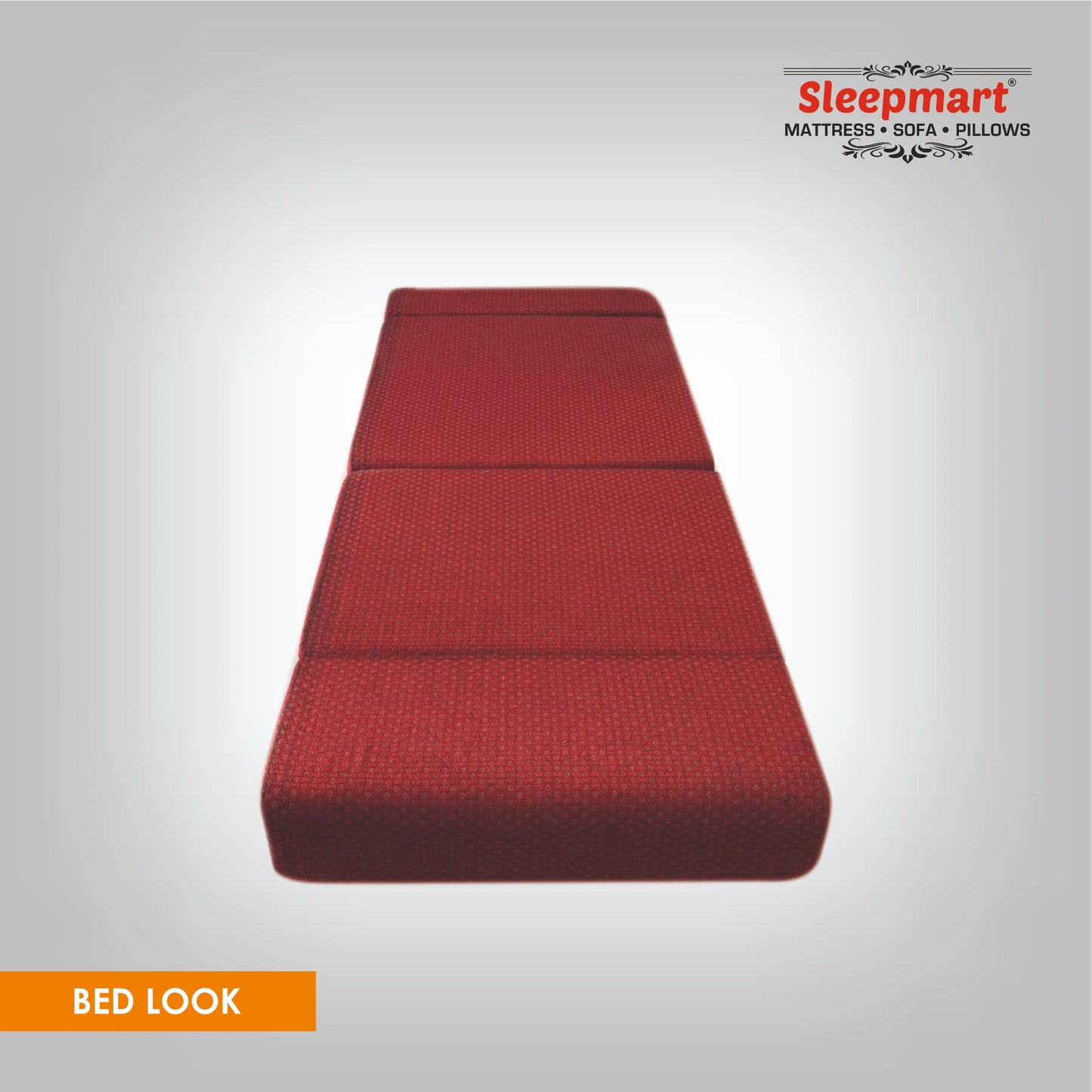 SLEEPMART SOFA CUM BED, THICKNESS 7.5" (EPE+ FOAM) SILK (SCB30728HF)