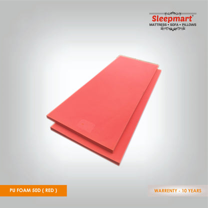PU FOAM 50 DENSITY PREMIUM QUALITY ORANGE COLOUR