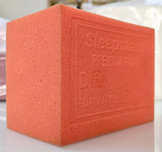 PU FOAM 50 DENSITY PREMIUM QUALITY ORANGE COLOUR