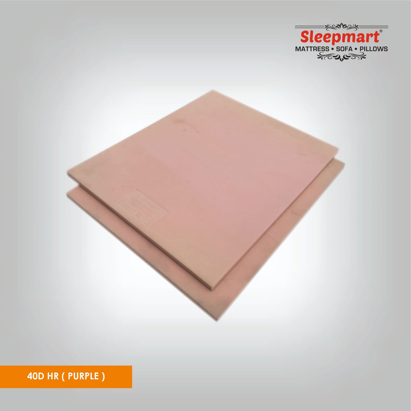 HR FOAM 40 DENSITY PREMIUM QUALITY *SEVEN STAR*  LIGHT PURPLE
