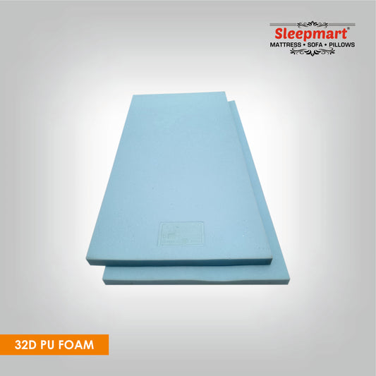 PU FOAM 32 DENSITY PREMIUM QUALITY LIGHT BLUE COLOUR