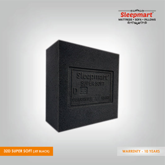 SUPER SOFT 32 DENSITY SUPER PREMIUM QUALITY DARK BLACK COLOUR
