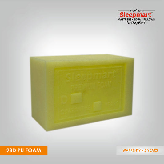 PU FOAM 28 DENSITY PREMIUM QUALITY YELLOW COLOUR