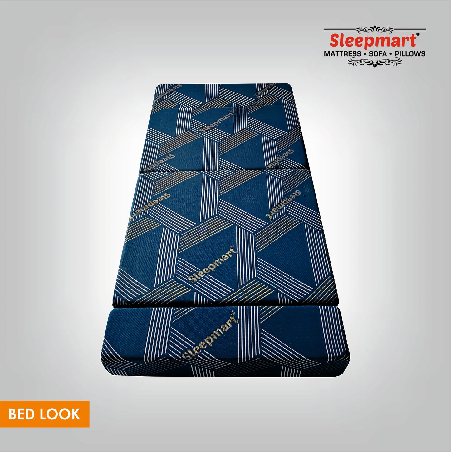 SLEEPMART SOFA CUM BED, THICKNESS 7.5"  (EPE+ FOAM) KNITTED FABRIC  SCB3672HF