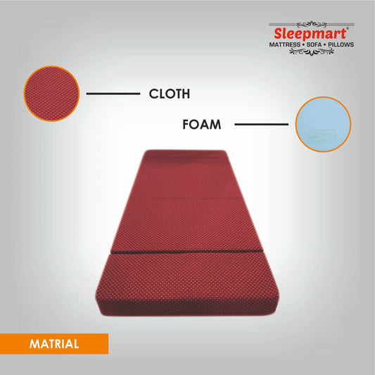 SLEEPMART SOFA CUM BED, THICKNESS 7.5"  (ONLY FOAM )COTTON POLY ( SCB 723608 F )