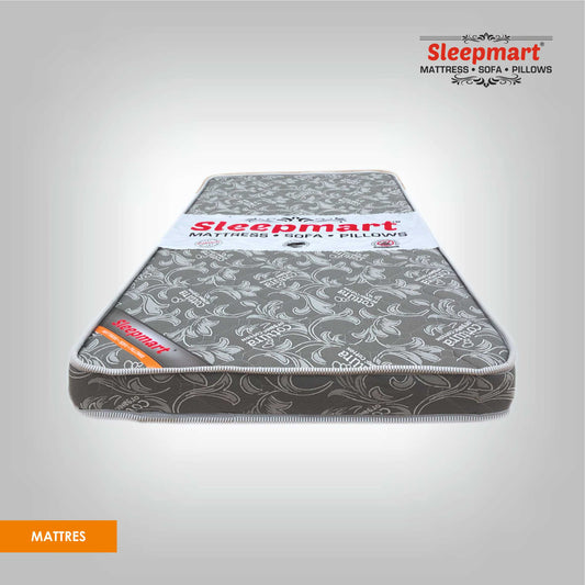 SLEEPMART ECONOMY  MATTRESS, THICKNESS 4"   PU FOAM+HITLON MATTRESS