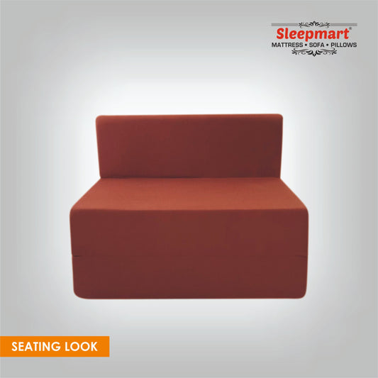 SLEEPMART SOFA CUM BED, THICKNESS 7.5"  (HITLON + FOAM )COTTON POLY ( SCB36728F ) (Copy)