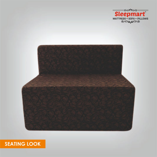 SLEEPMART SOFA CUM BED, THICKNESS 7.5"  (EPE+ FOAM) (SCBA36728HF)