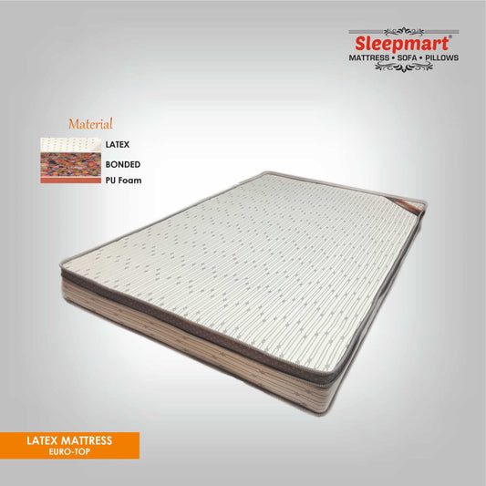 SLEEPMART  LATEX MATTRESS, THICKNESS 7" (